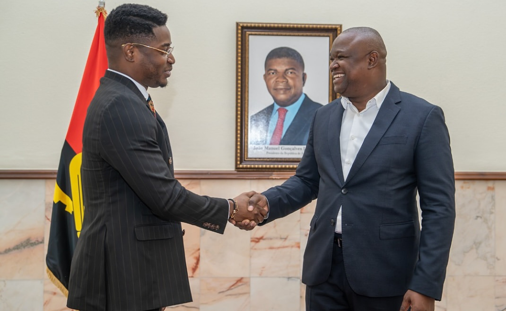 CEF TANZY RECEBE ELOGIOS DO GOVERNADOR DE LUANDA