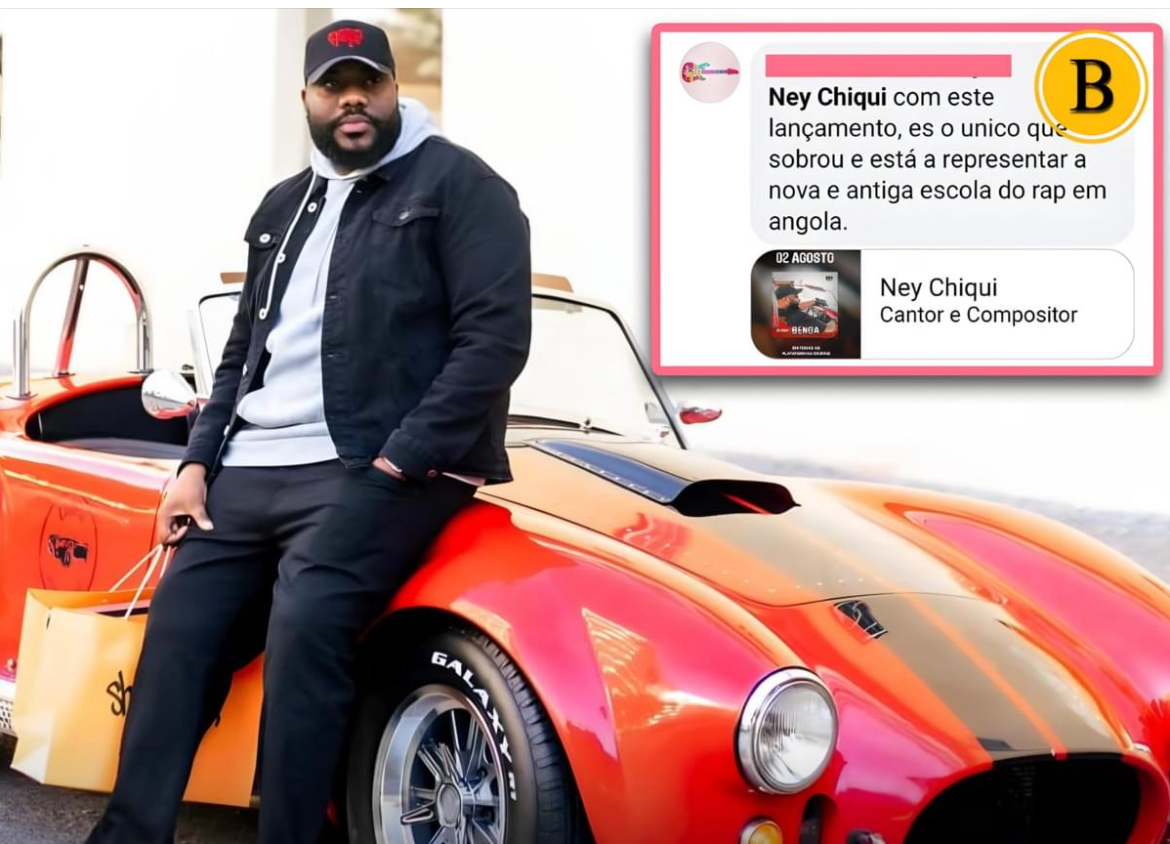 Fã considera "Ney Chique" como o único Rapper a representar antiga e nova escola no Rap angolano